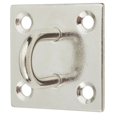 Staple on Plate - 50 x 50 x 6mm - 316 Stainless Steel