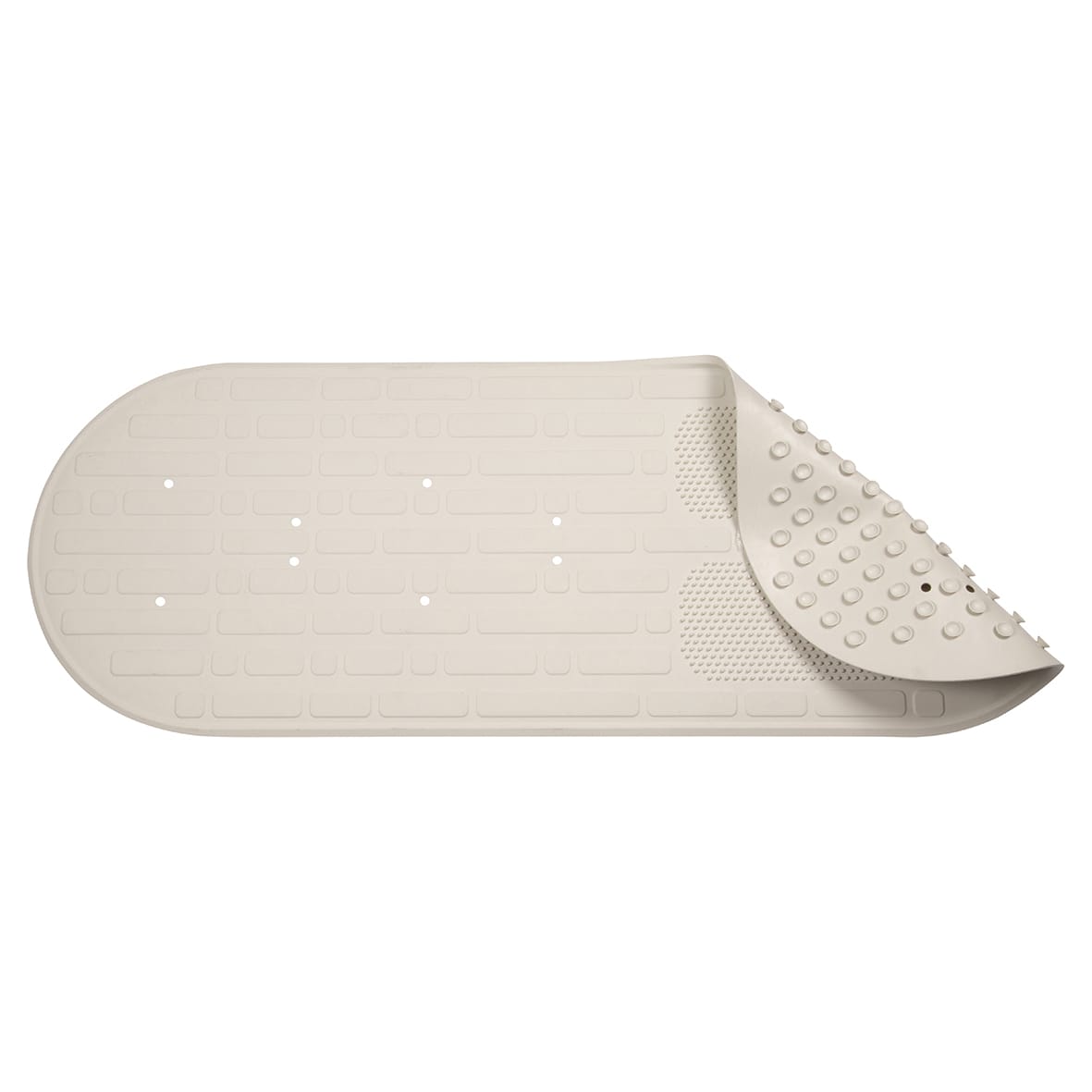 Serenity Foot Massage Bath Mat - 900 x 330mm - White