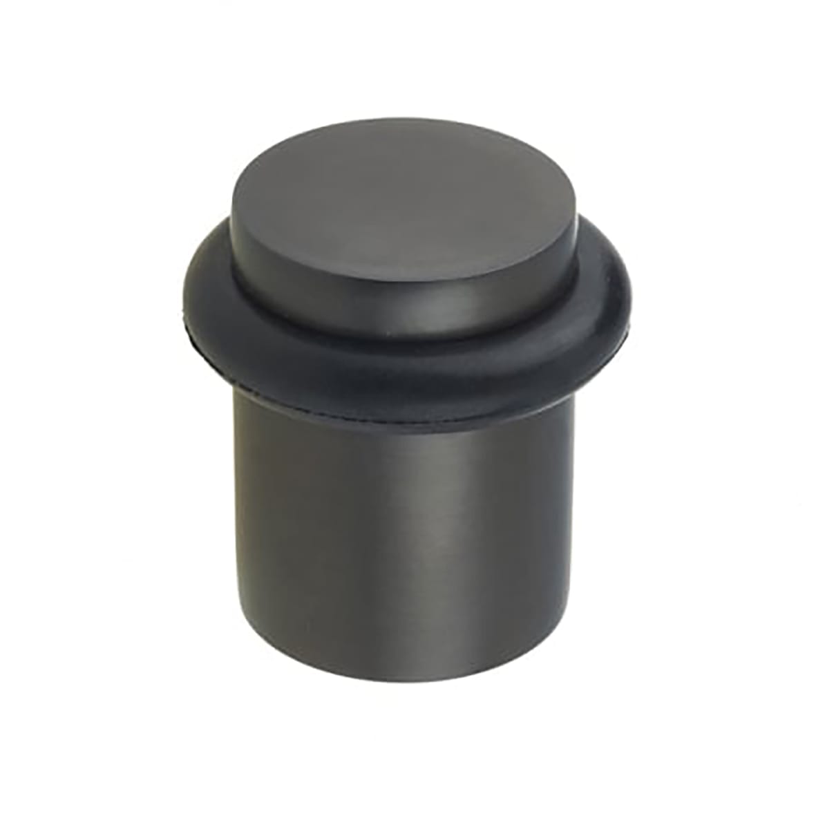 Plain Floor Door Stop - 40 x 38mm - Dark Bronze
