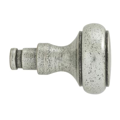 Regency Curtain Finials - Pewter