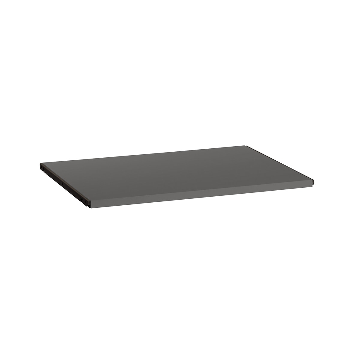 Top Track System - Click In Edged Melamine Board/Shelf - 605 x 424 x 20mm - Graphite