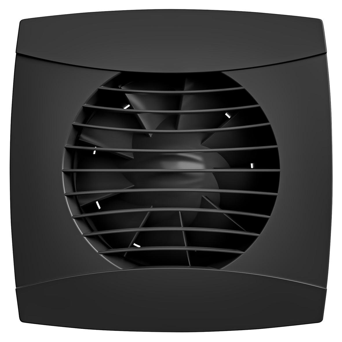 Helix Air EVEHA100TH003 Bathroom Extractor Fan with Humidity & Timer - Black