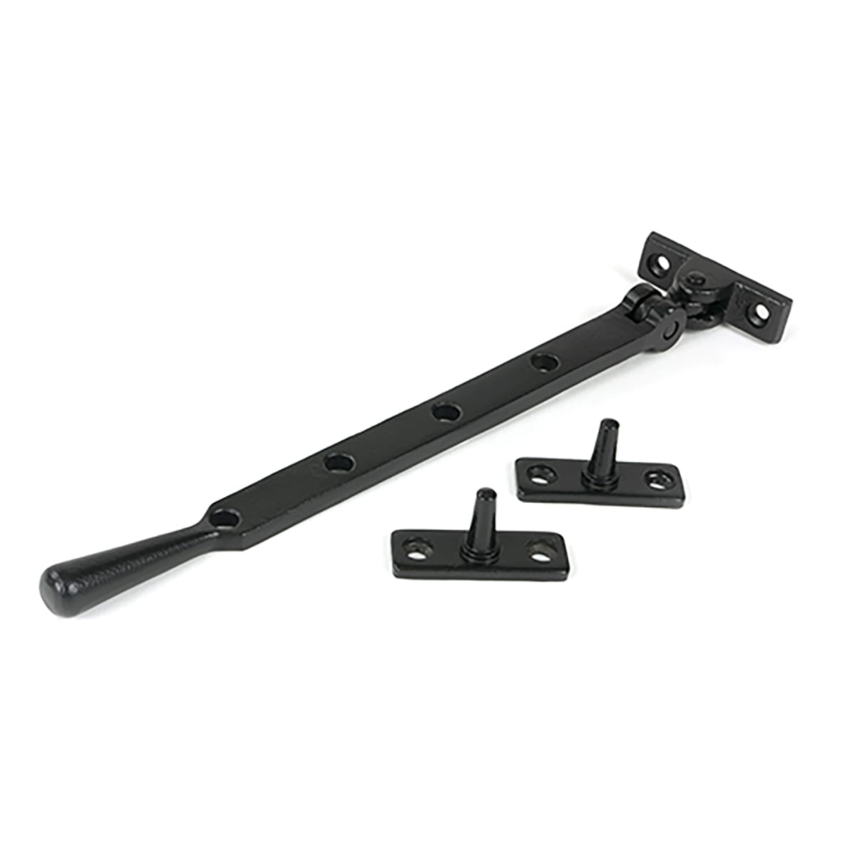 Newbury Casement Window Stay - 10"/250mm Length - Matt Black