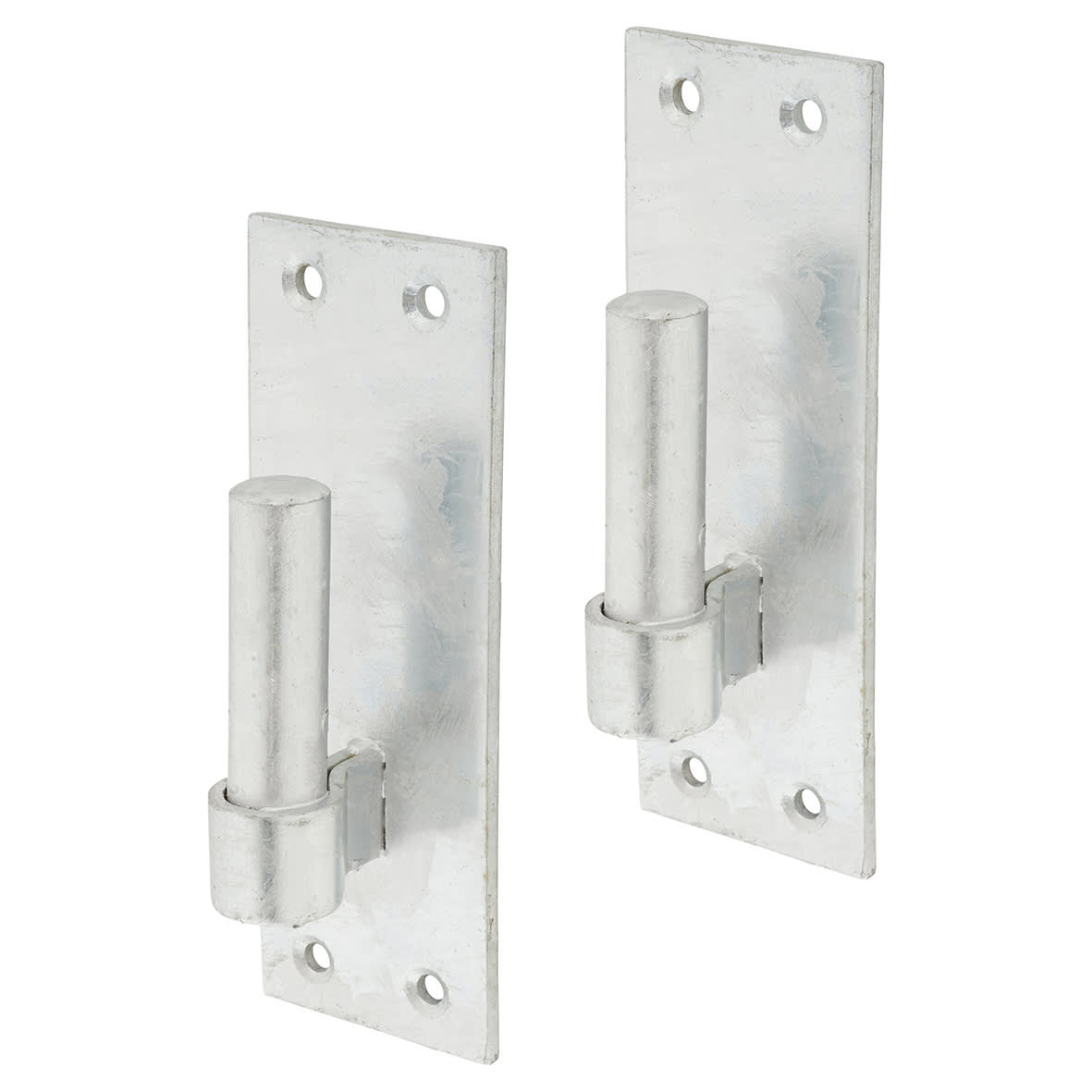 Heavy Duty Hook On Plate - 19mm Pin - Galvanised - Pair
