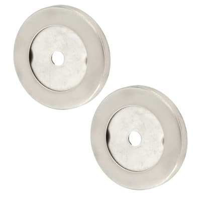 Satin Stainless Steel Rose Set for 30mm Door Pull Handless - 52 x 6mm