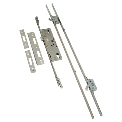 High Security Multipoint Door Lock - 2 Hook - 45mm Backset - 92mm c/c