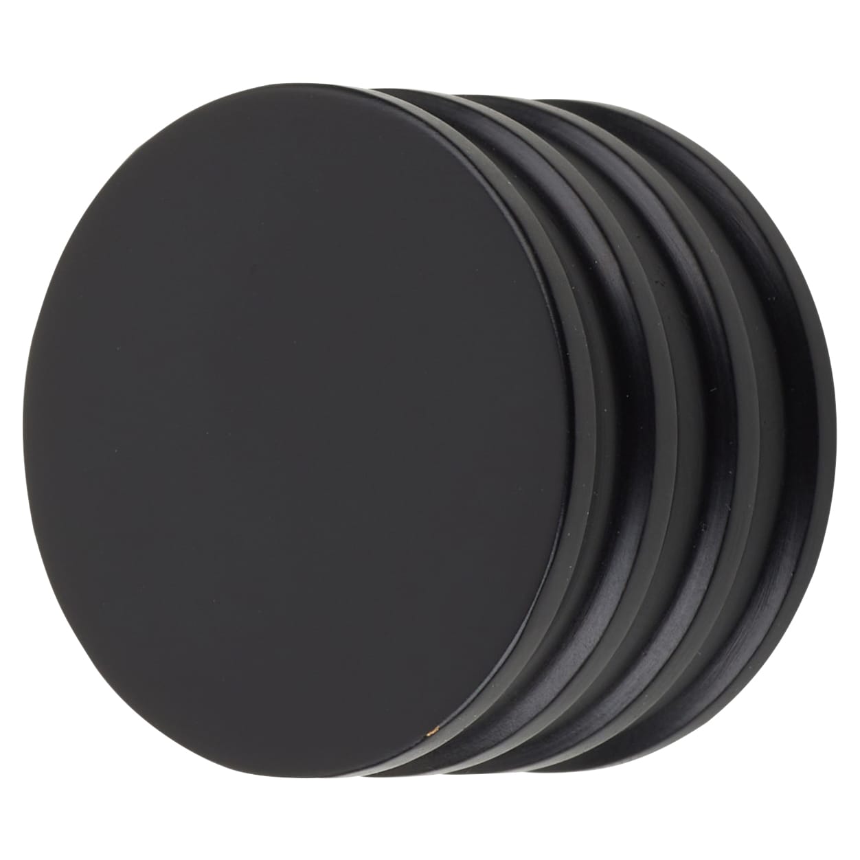 Hoxton Sturt Round Cabinet Knob - 30mm Diameter - Matt Black