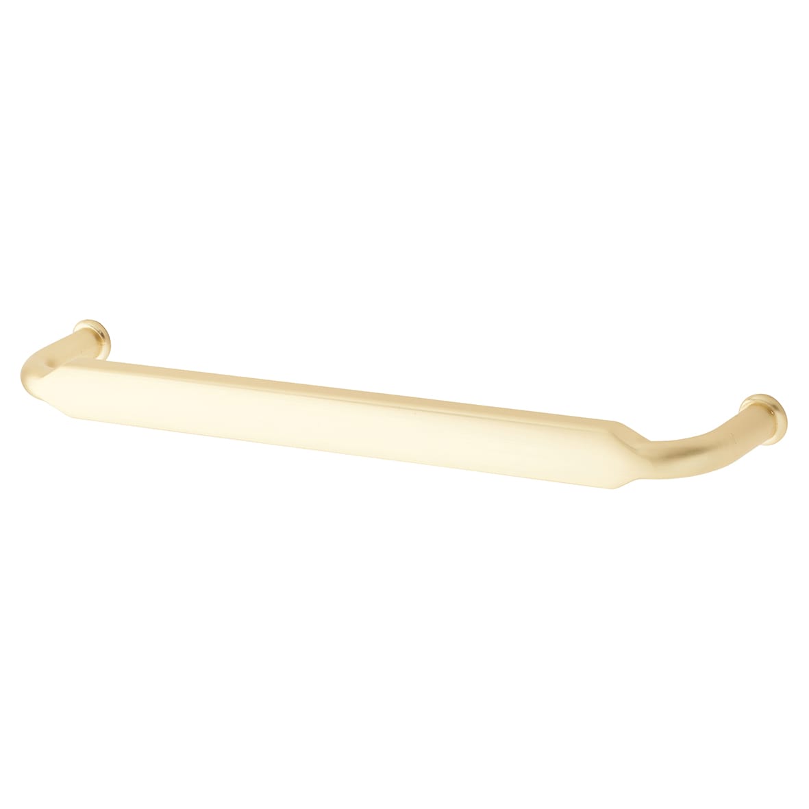 Eton 12mm D-Bar Cabinet Pull Handle - 160mm Centres - Satin Brass 984936P