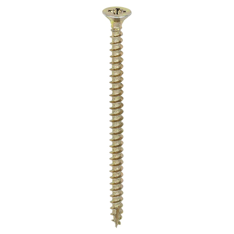Classic Pozi Countersunk Wood Screws - 4.5 x 70mm - Yellow Zinc - Pack of 200