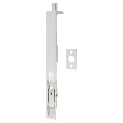 Lever Action Flush Bolt - 205 x 20mm - Satin Aluminium
