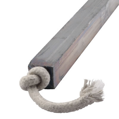 Lead Square Sash Window Weight - 8lb (3.54kg) - 600 x 25 x 25mm