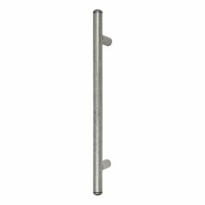 Pewter T-Bar Door Pull Handle - Bolt Fix - 294mm Centres