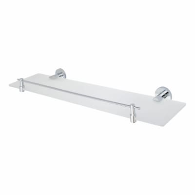 Style Glass Shelf - 555 x 180mm - Polished Chrome