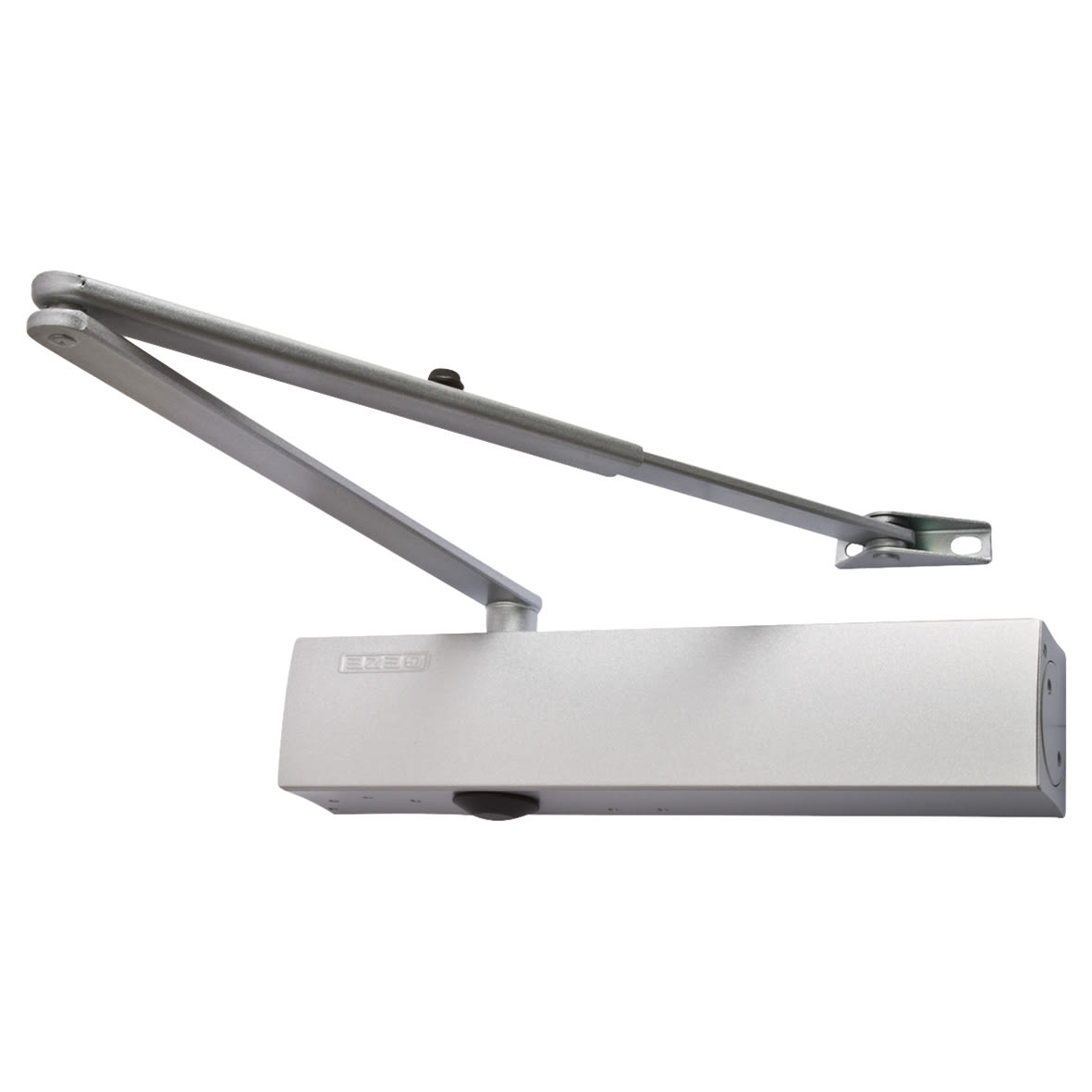 Overhead Fire Door Closer - Power Size EN 2-6 - Push/Pull Mounting - Silver