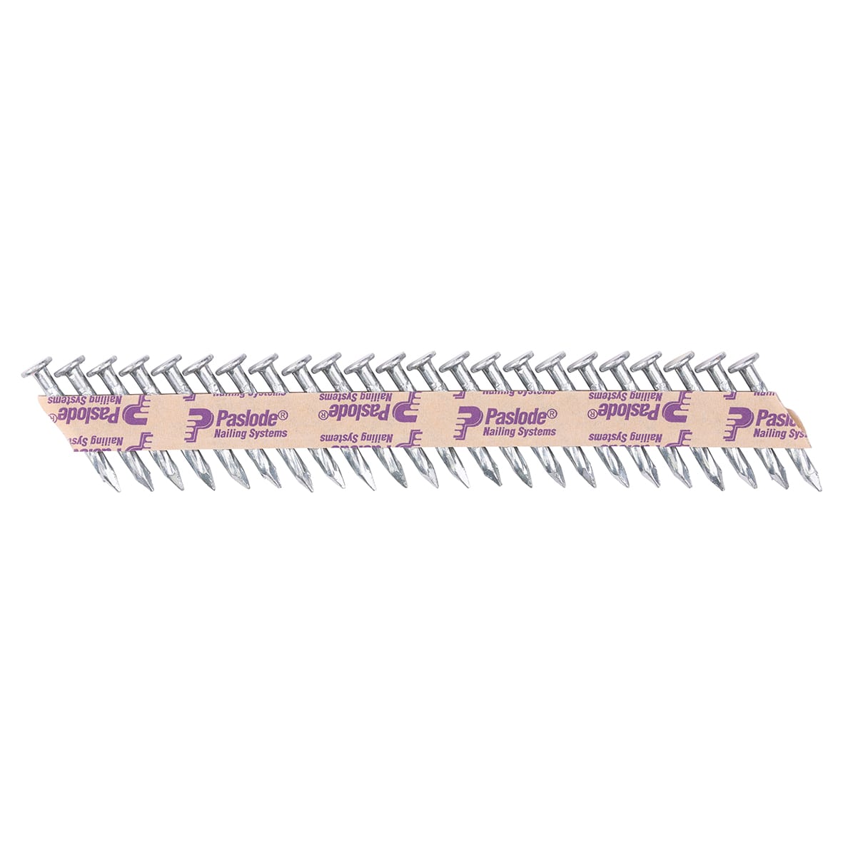 Round Head Nails & Gas - Twist - 34° Angled - 3.4 x 35mm - Electro Galvanised - Pack of 2500