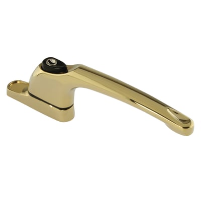 uPVC/Timber Maxim Inline Espagnolette Locking Multipoint Window Handle - Dual - Gold