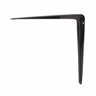 London Pattern Shelf Bracket - 350 x 300mm - Black