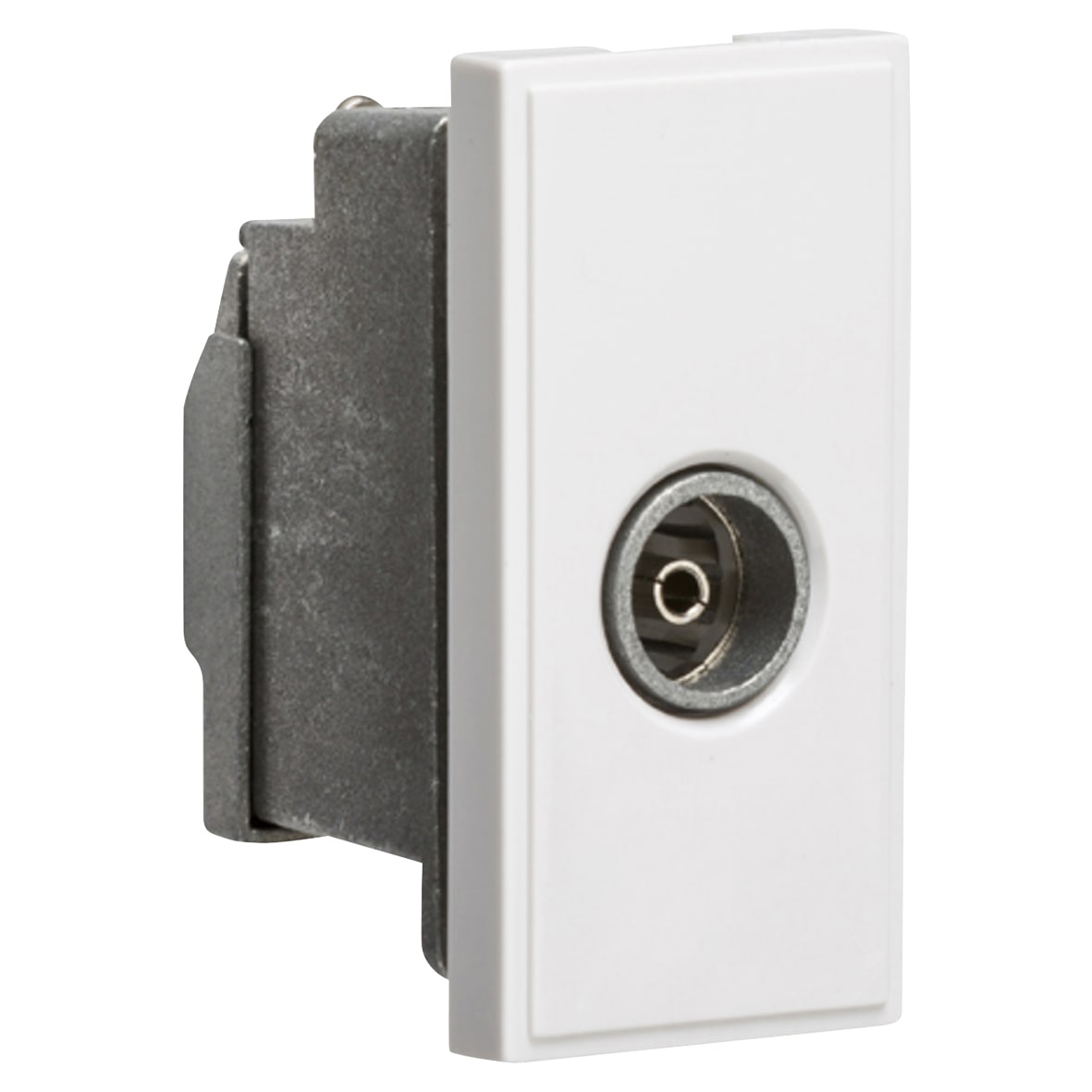 Non-Isolated TV Coaxial Euro Module - White