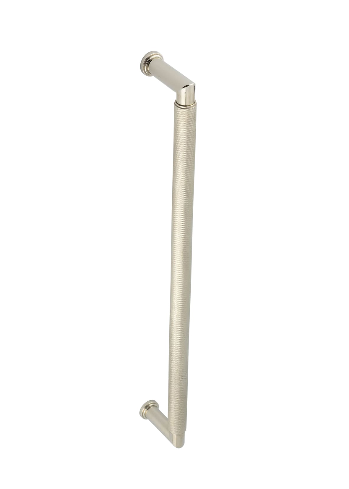 Polished Nickel 20mm D-Bar Door Pull Handle - Bolt Fix - 425mm c/c - Piccadilly Range