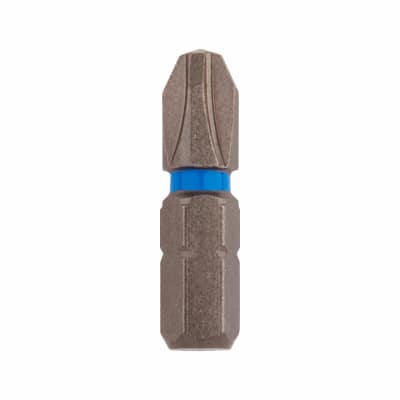 Torsion Impact Driver Bits - Pozi - - 25mm Length - Pack of 2