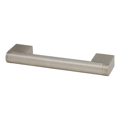14mm D-Bar Cabinet Pull Handle - 96mm Centres - Brushed Nickel