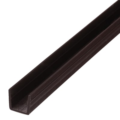Sash Window PB Channel - 3000mm Length - Brown