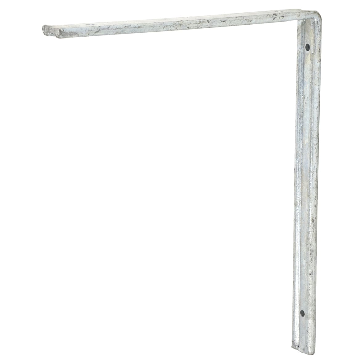 Fluted Steel Angle Shelf Bracket - 300 x 250mm - Galvanised - Pack of 5