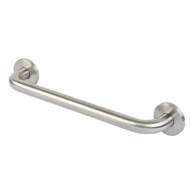 32mm Stainless Steel Grab Rail - 450mm Length - Satin Stainless Steel