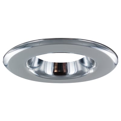 LED Lux Fire Fixed Fire Rated Downlight Bezel - Polished Chrome 740556P