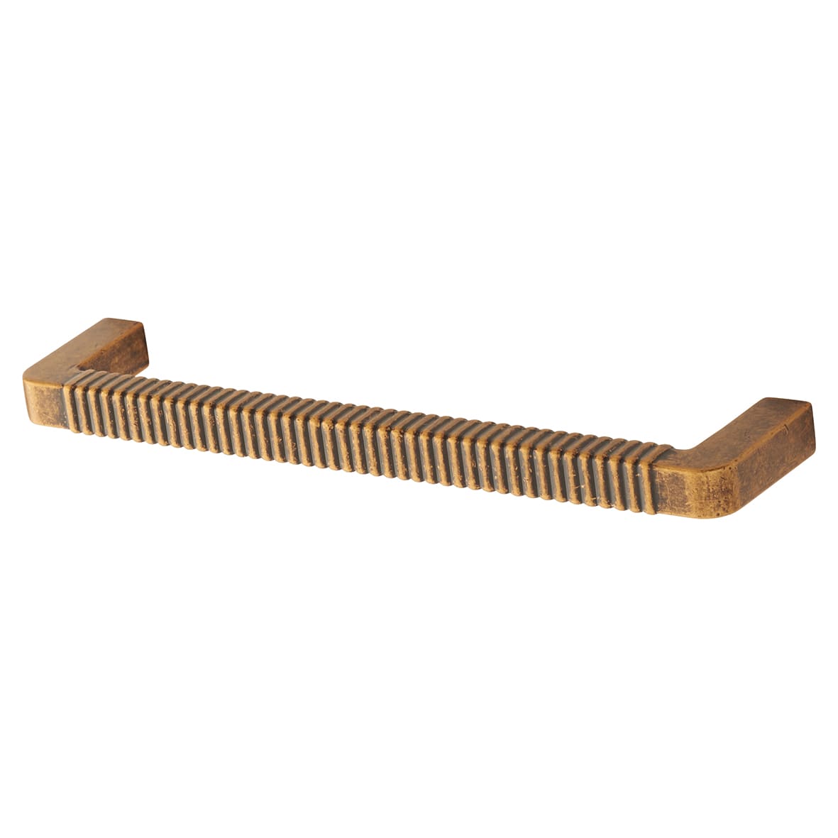 Buxton 9mm D-Bar Cabinet Pull Handle - 128mm Centres - Antique Brass
