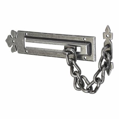Door Chain - 177 x 41mm - Pewter