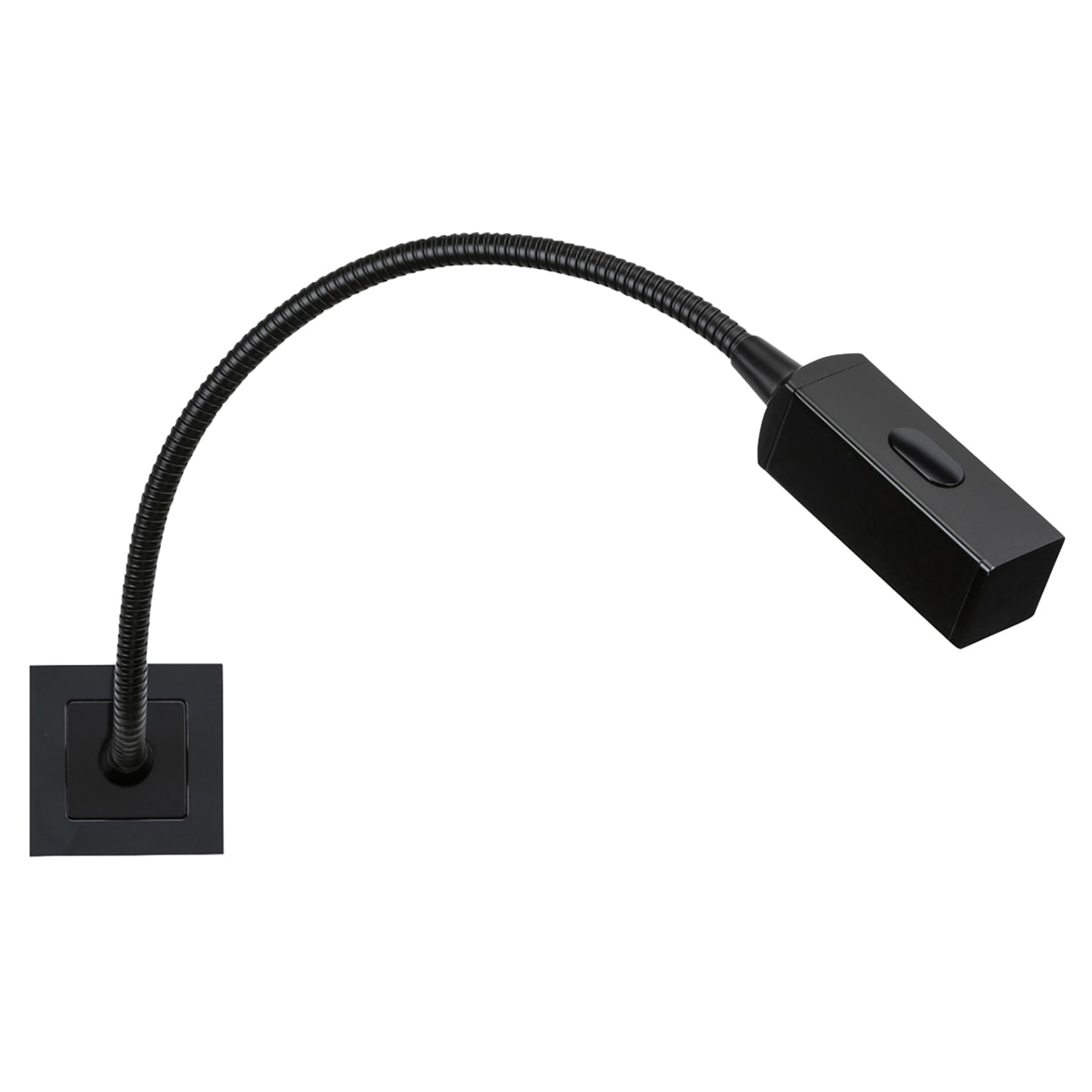 2W Flexi Reading Light Euro Module - 3000K Warm White - Black