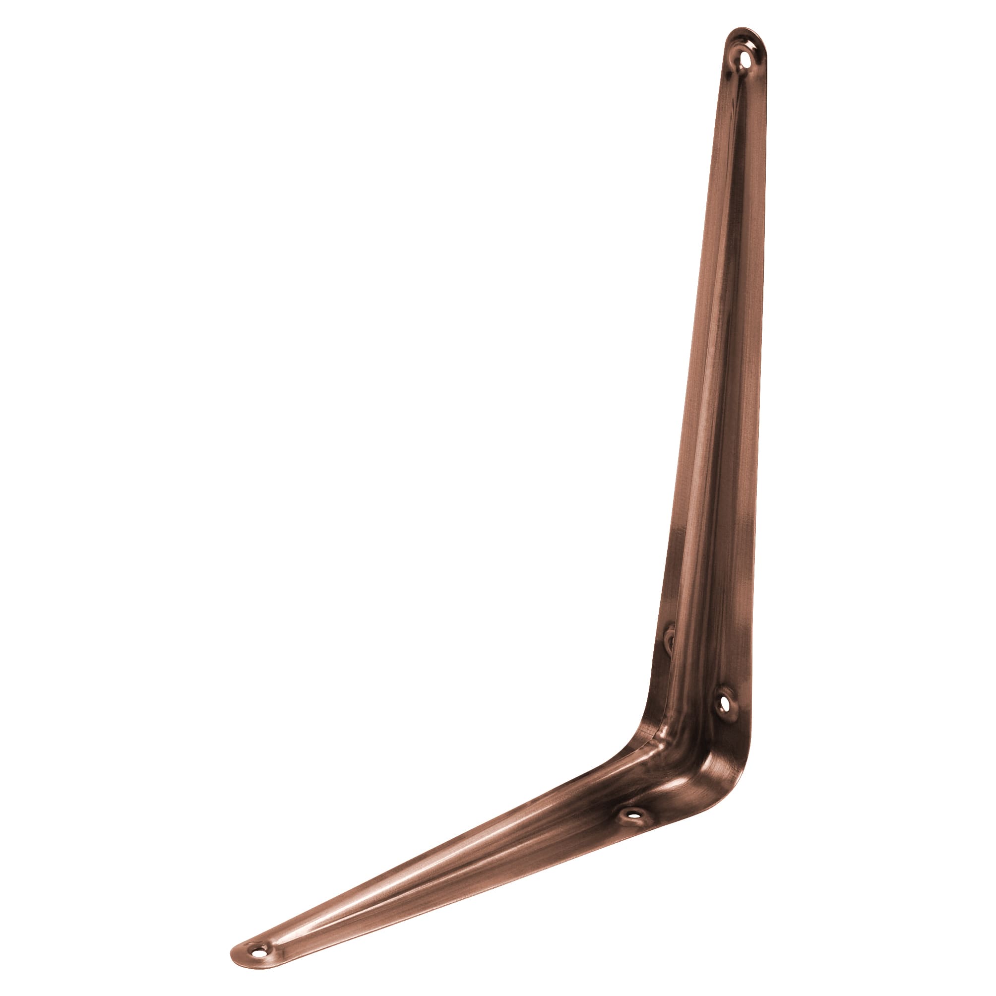 London Pattern Shelf Bracket - 225 x 175mm - Antique Copper 323666P