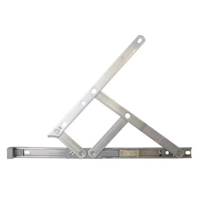 uPVC/Timber Restrictor Window Friction Stay Hinge - 600mm Length - Top Hung - Pair