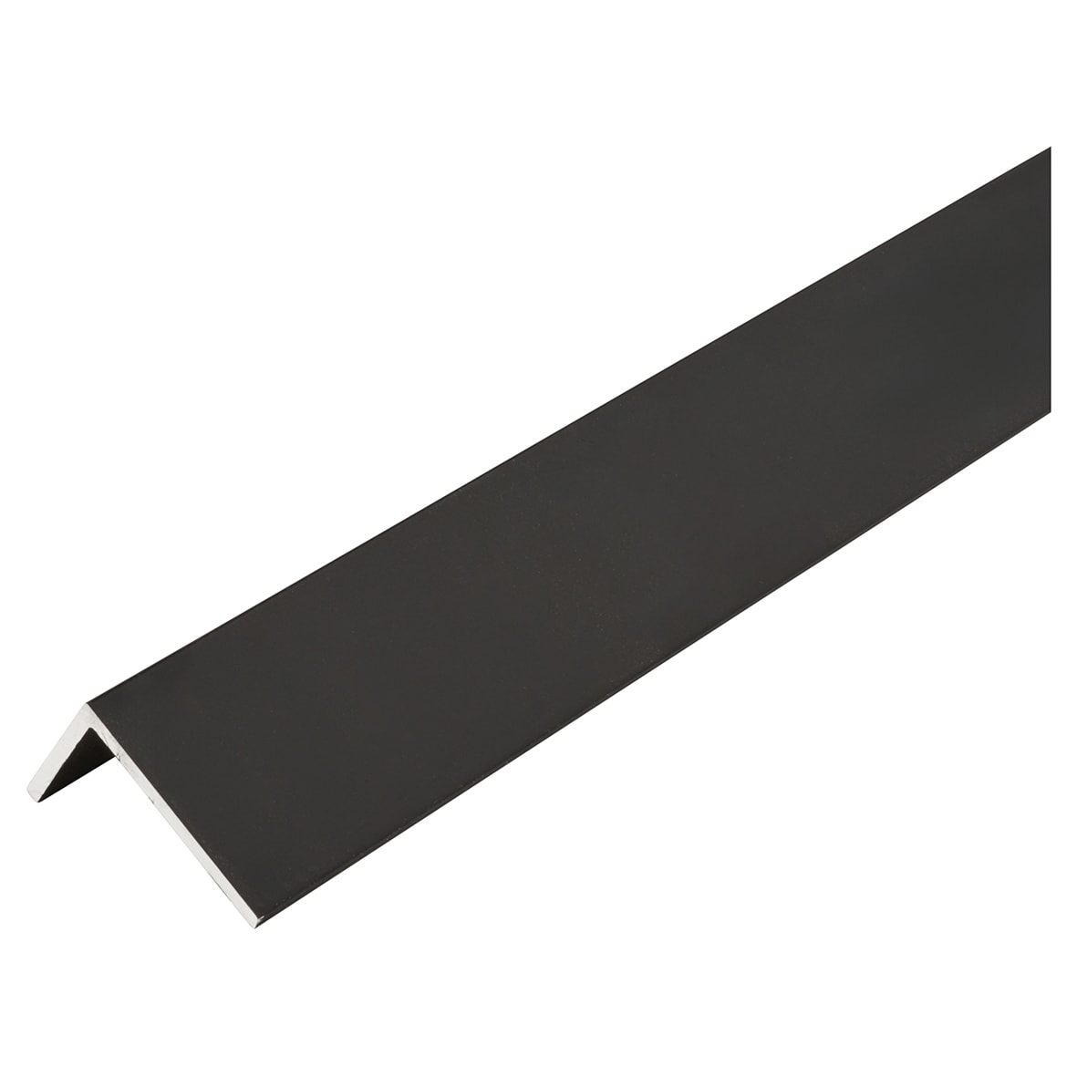 2000mm Aluminium Angle - Unequal Sided - 30 x 20 x 1mm - Matt Black