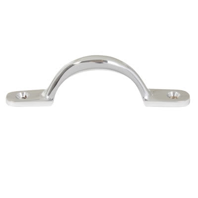 Sash Window Pull Handle - 100mm Length - Polished Chrome