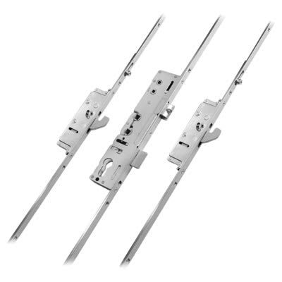 Lockmaster Extendable uPVC Multipoint Door Lock - 2 Roller 2 Hook - 35mm Backset - 62/92mm c/c