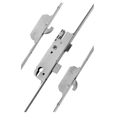 Multipoint Door Lock - 2 Hook - 35mm Backset - 92mm c/c