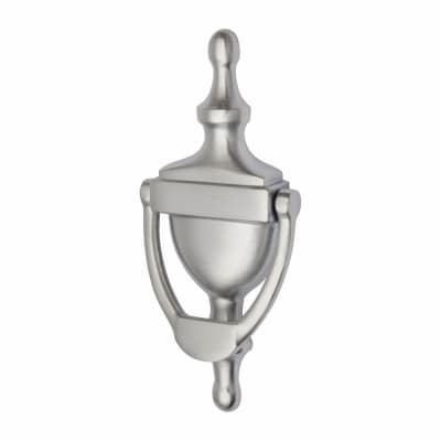 Marcus Urn Door Knocker - Satin Chrome - 152 x 66mm