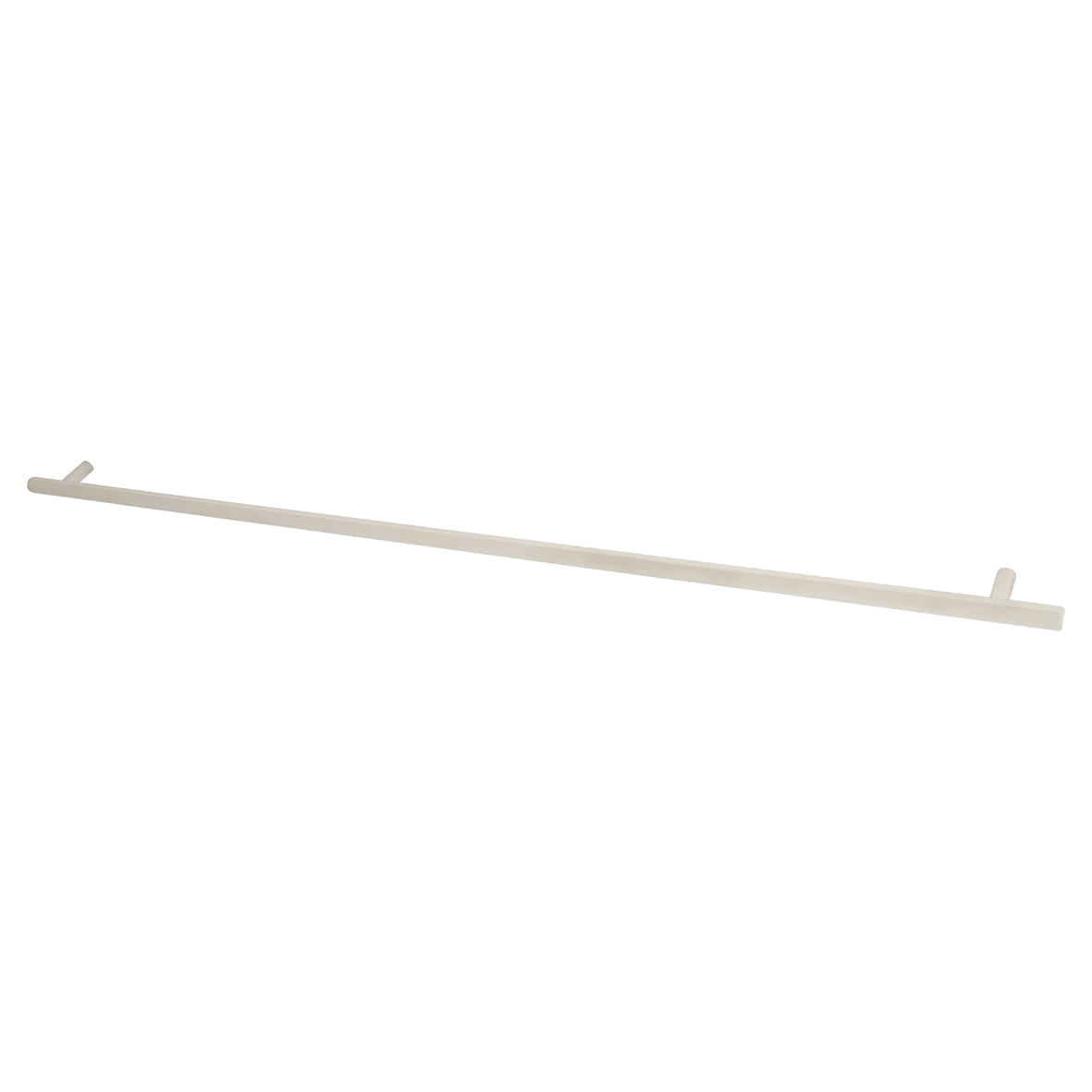 12mm T-Bar Cabinet Pull Handle - 605mm Centres - Polished Nickel