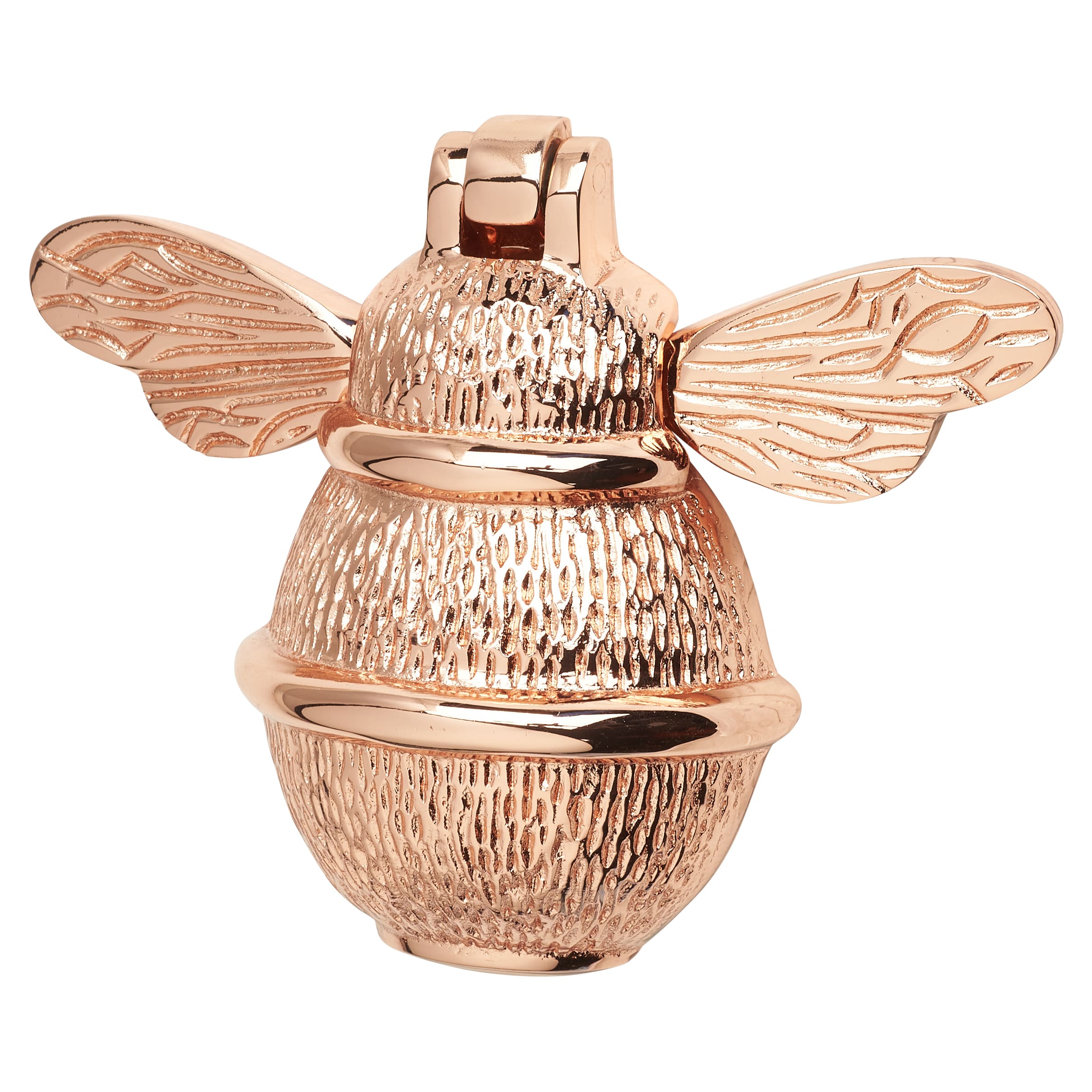 Bumble Bee Door Knocker - Polished Copper - 101 x 127mm