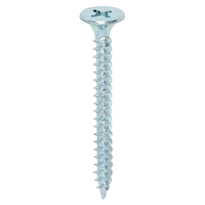 Fine Thread Bugle Head Drywall Screws - 3.5 x 38mm - Zinc - Pack of 1000