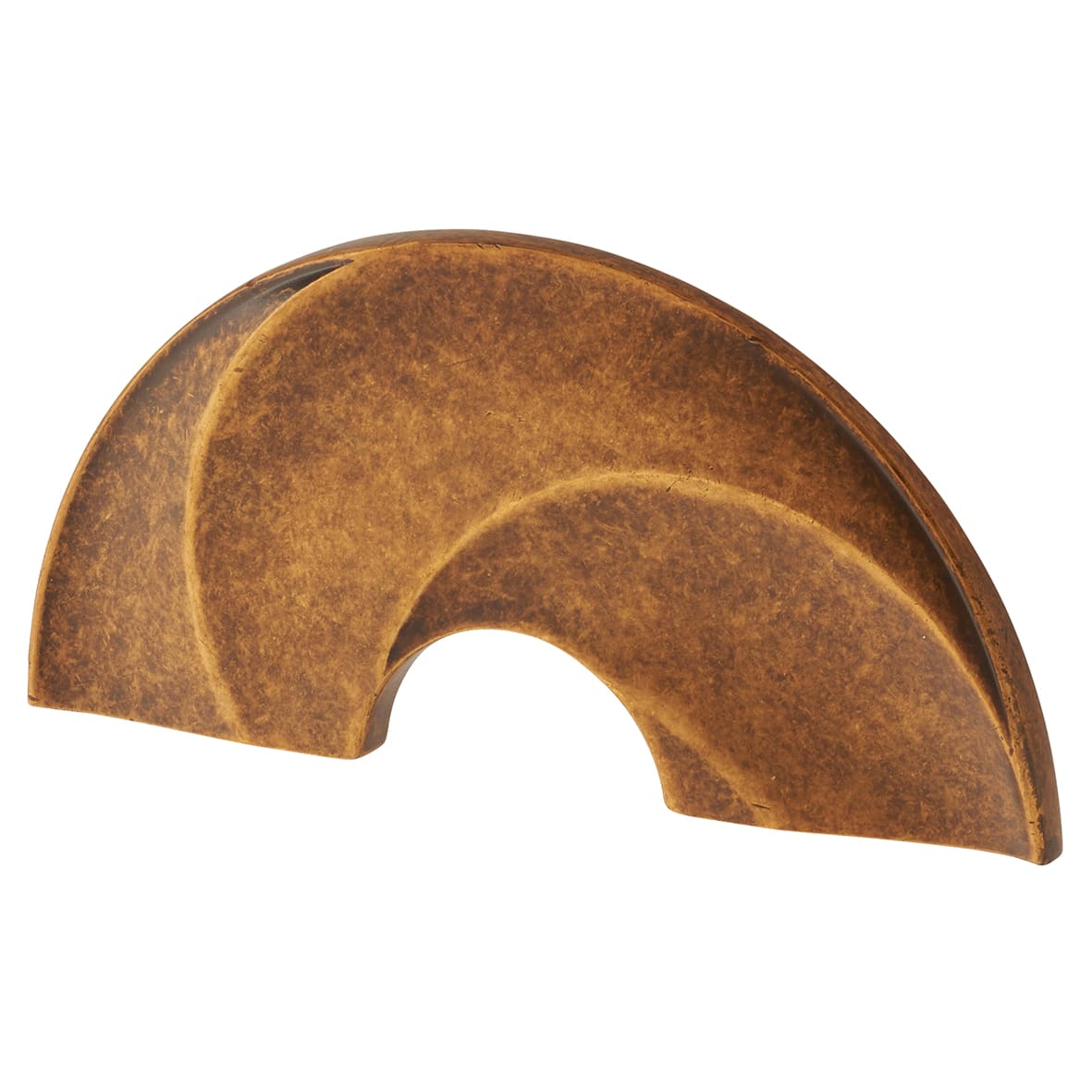 Leigh Cabinet Finger Pull Handle - 64mm Centres - Antique Brass