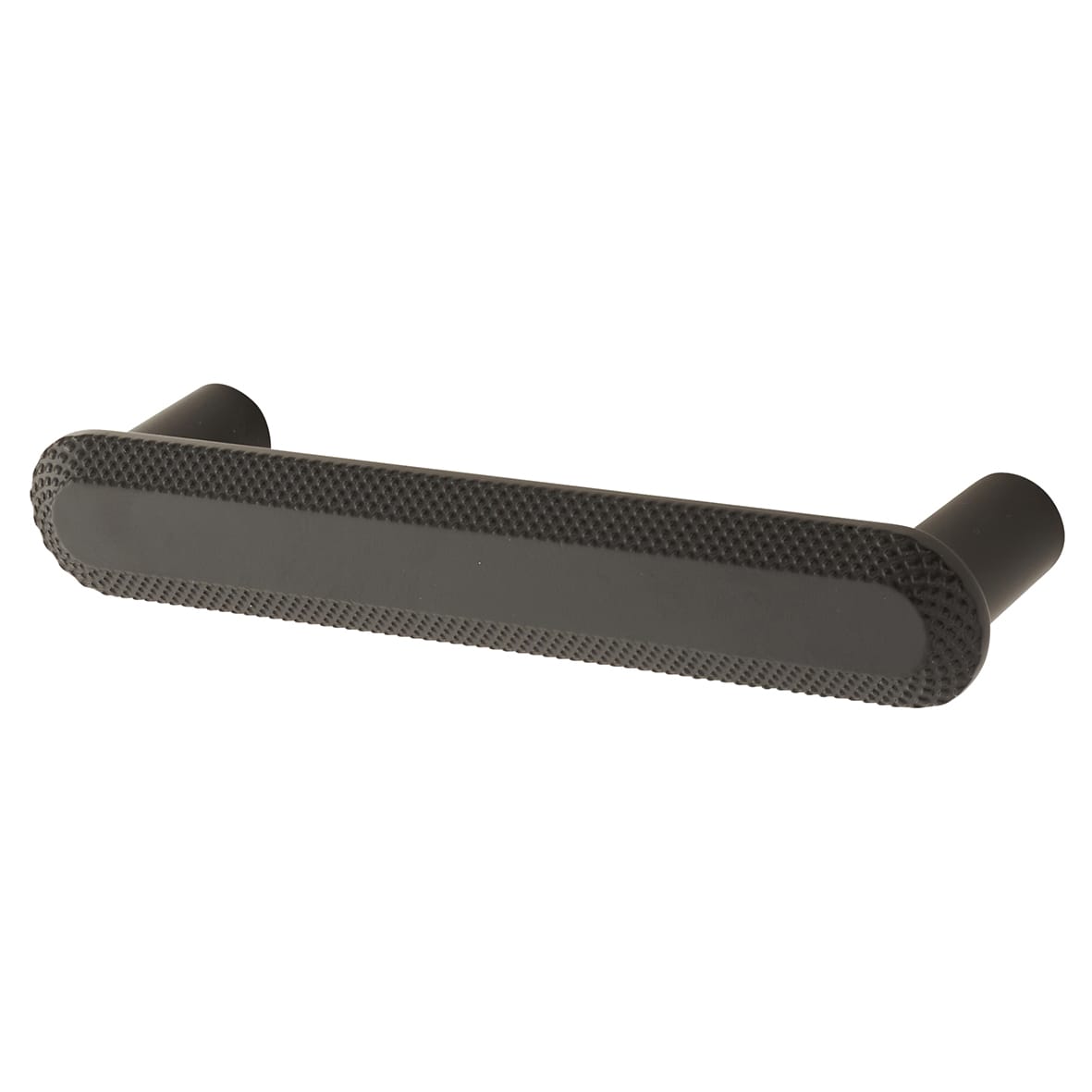 Morley 19mm Bobbled D-Bar Cabinet Pull Handle - 96mm Centres - Matt Black