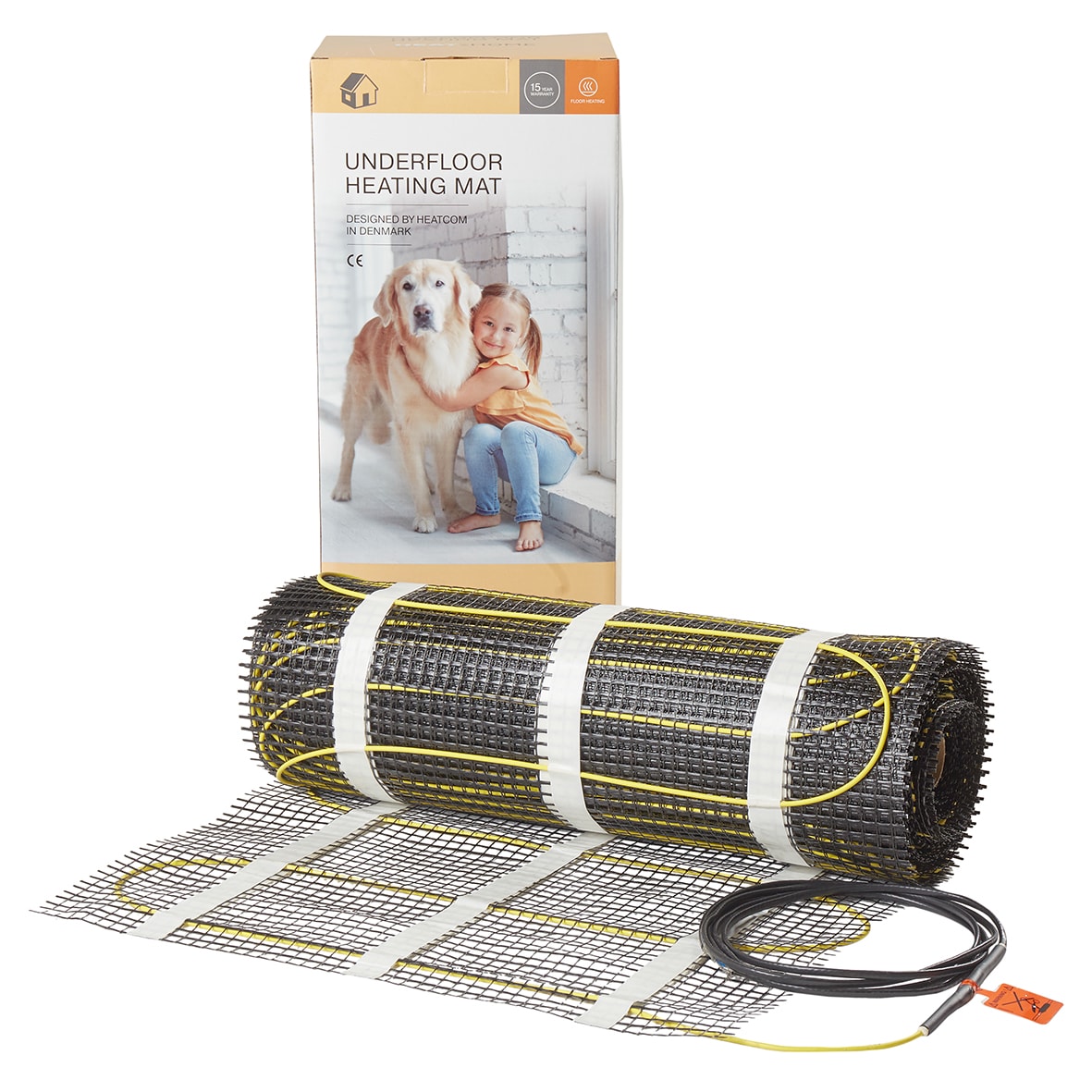 HMHMAT160W-1.0 160W Electric Underfloor Heating Mat - 1m²