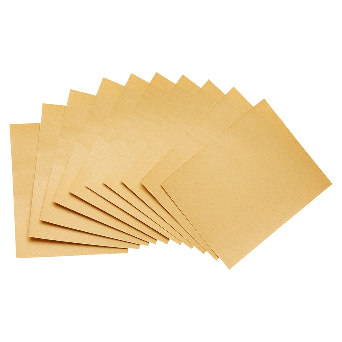 Medium Sandpaper Sheets - 230 x 280mm - Grit P100 - Pack of 10