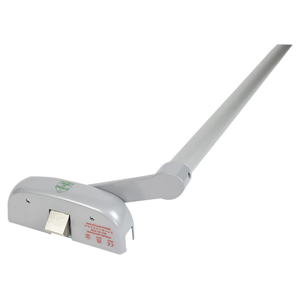 Modular Single Door Panic Latch - Timber/Metal Door - Silver