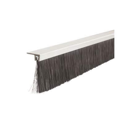 Brush Strip F3 - 3000mm Length - Brush Size 34mm - Inward/Outward Opening Doors - Aluminium