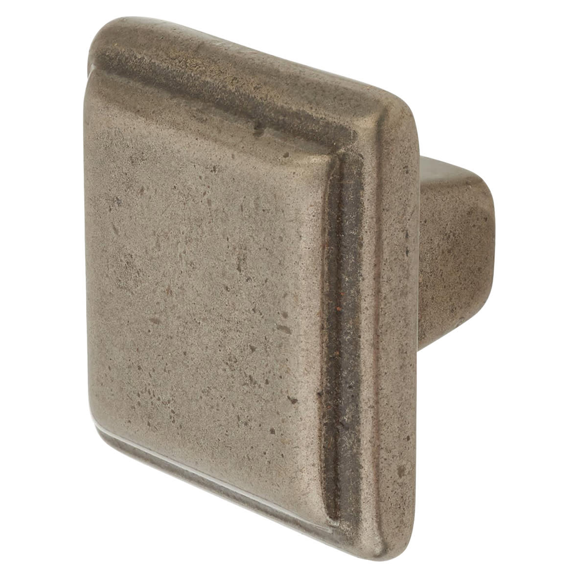 Crofts & Assinder Windsor Square Cabinet Knob - 34 x 34mm - Old Iron Lacquer