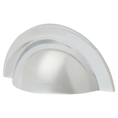 Crofts & Assinder Monmouth Cabinet Cup Handle - 64mm Centres - Polished Chrome